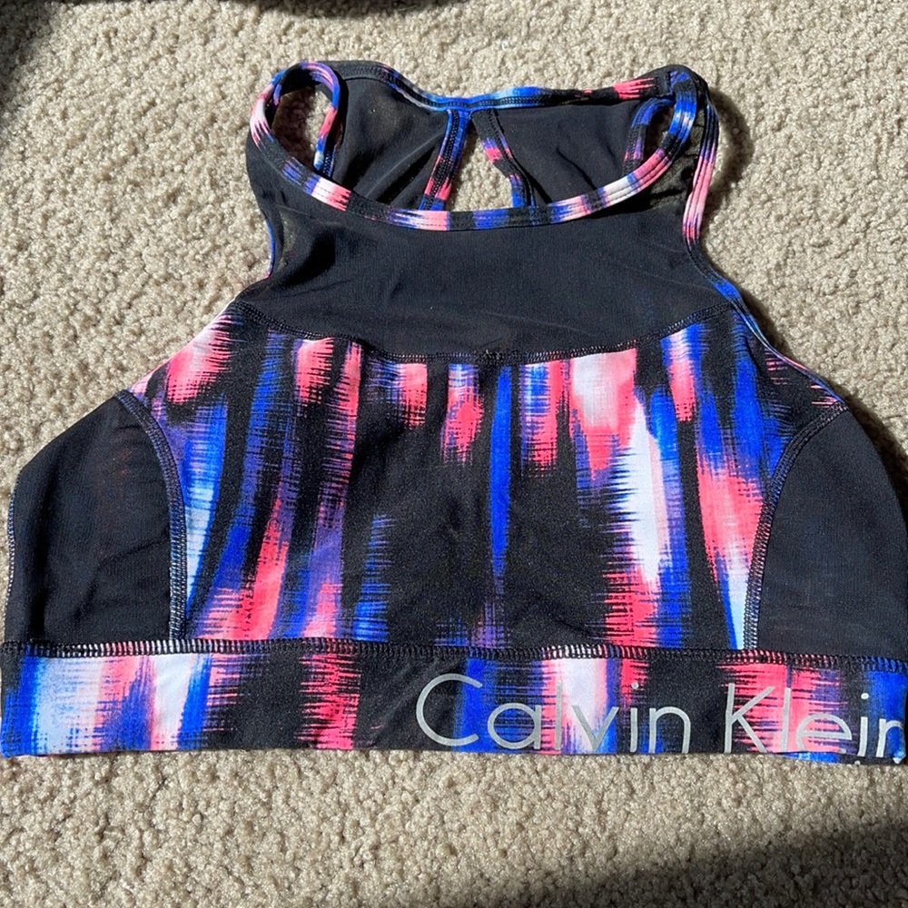 Calvin Klein performance sports bra/top S